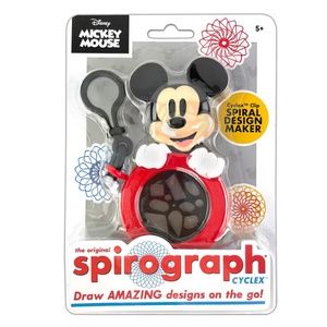 NWT Spirograph® Cyclex™ Mickey Mouse Clip, Rotating Stencil Wheel